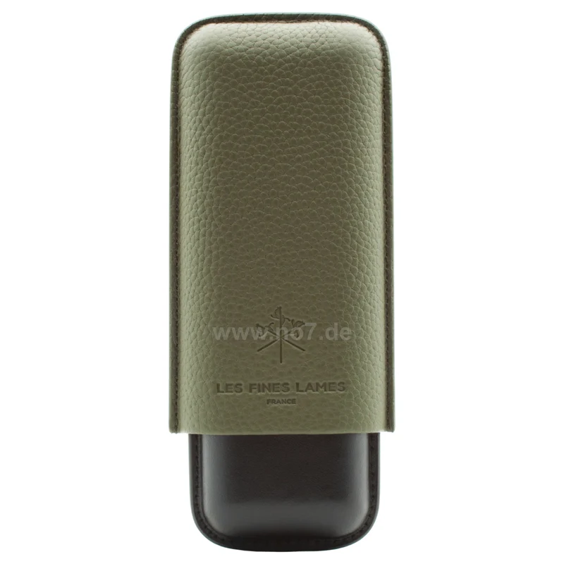 Les Fines Lames Cigar Case Duo grün