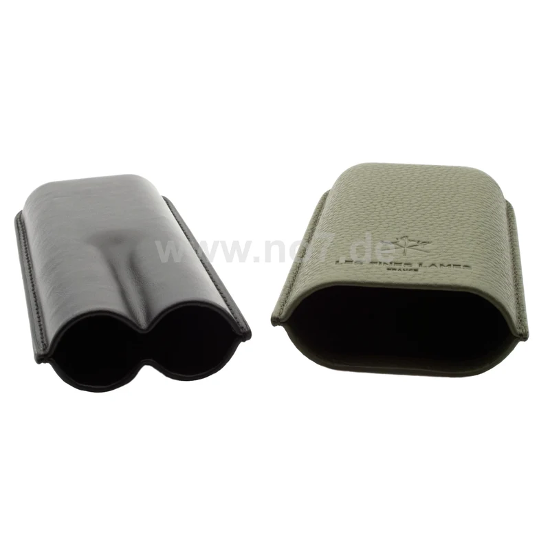 Les Fines Lames Cigar Case Duo grün