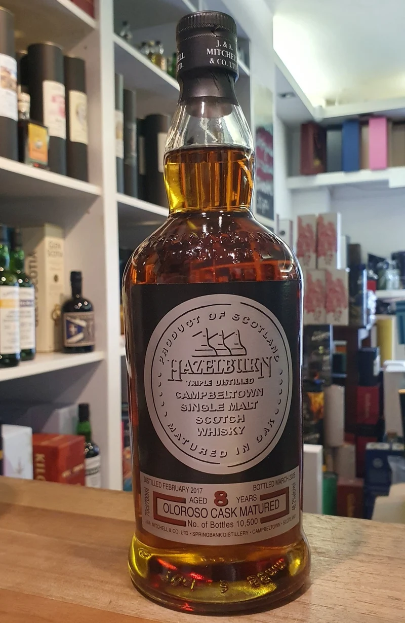 Hazelburn 8 y 03 2025 Sherry Cask 0,7l 48,2 % vol. Whisky Campbeltown
