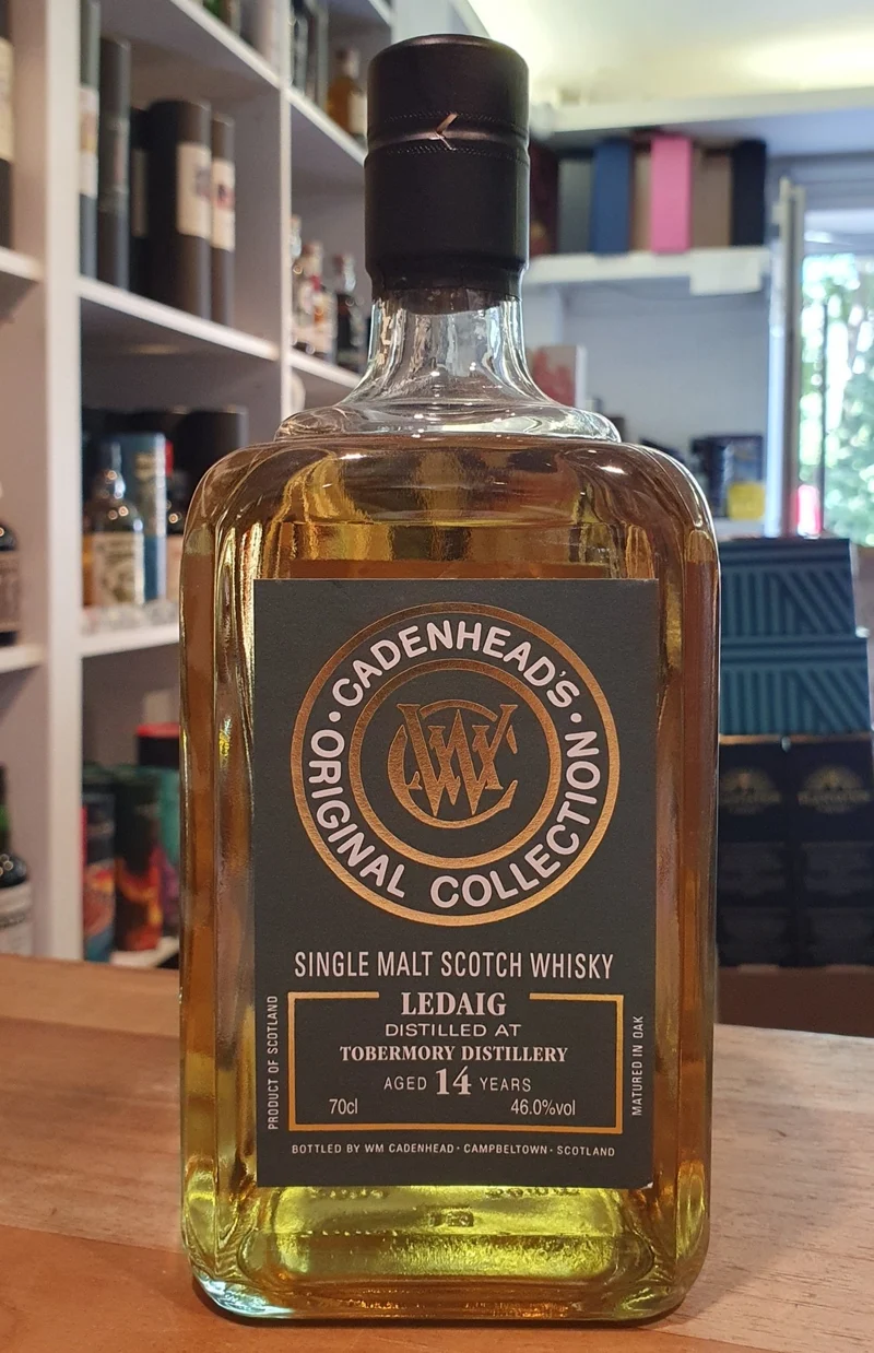 X Ledaig 14y Tobermory Cadenhead's 0,7l 46 %vol. 2025 Whisky