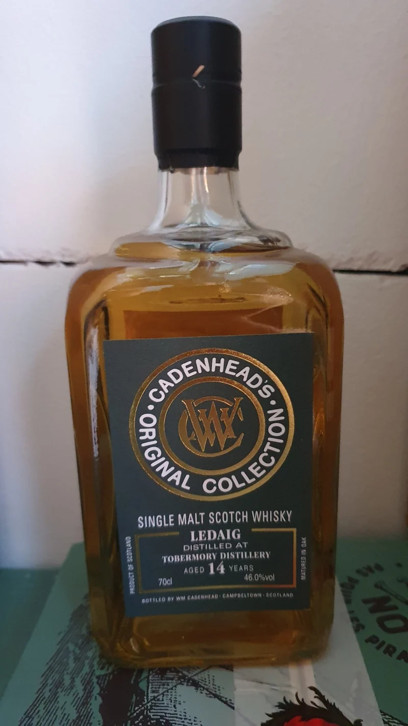 X Ledaig 14y Tobermory Cadenhead's 0,7l 46 %vol. 2025 Whisky