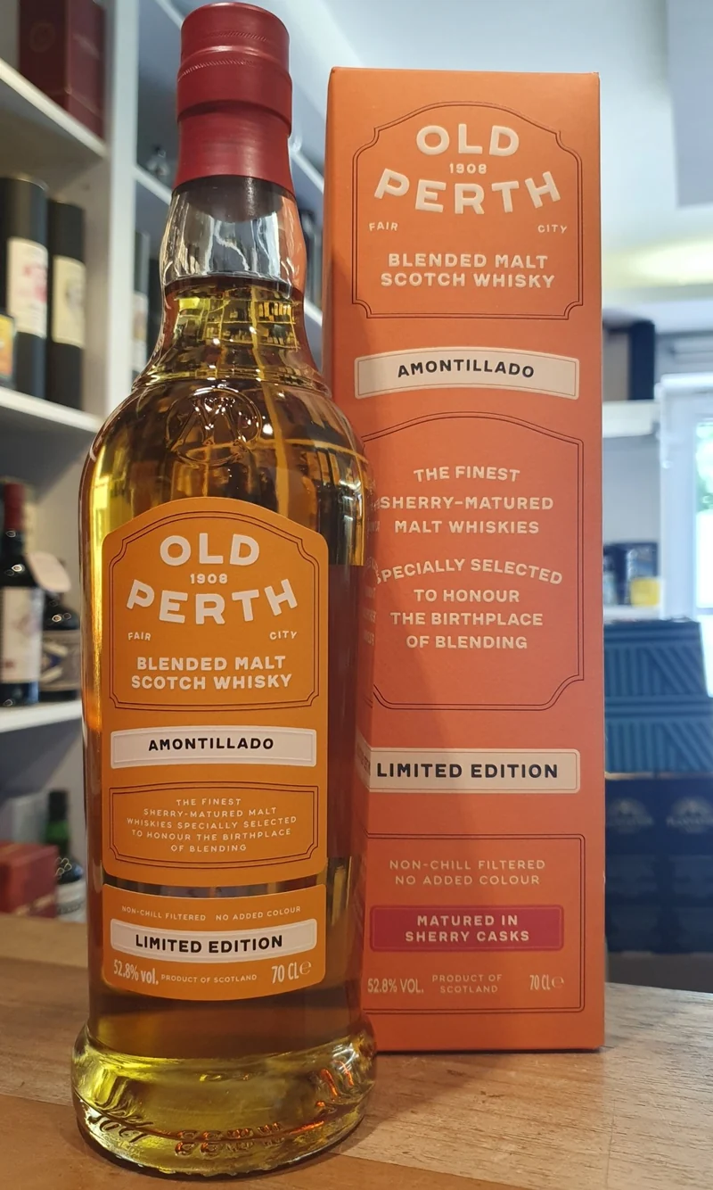 Old Perth Amontillado cask cs limited Edition 0,7l 52,8% vol. Whisky blend Morrison