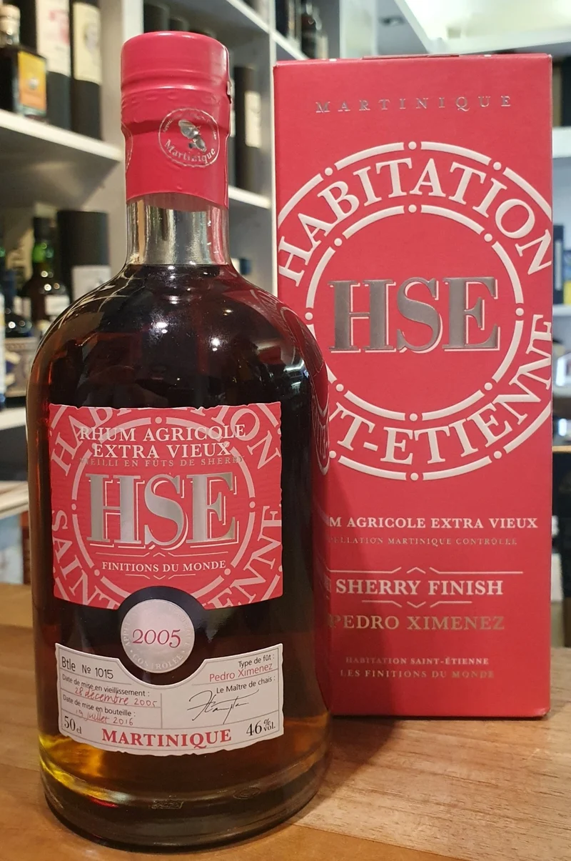 X HSE 2005 2016 PX Sherry Agricole Rum Extra Vieux 46 % vol. 0,5l Rhum