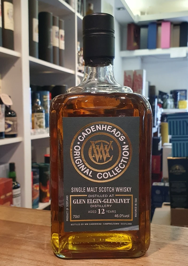X Glen Elgin 12 y Palo Cortado cask Cadenhead's 0,7l 46 %vol. 2025 Whisky