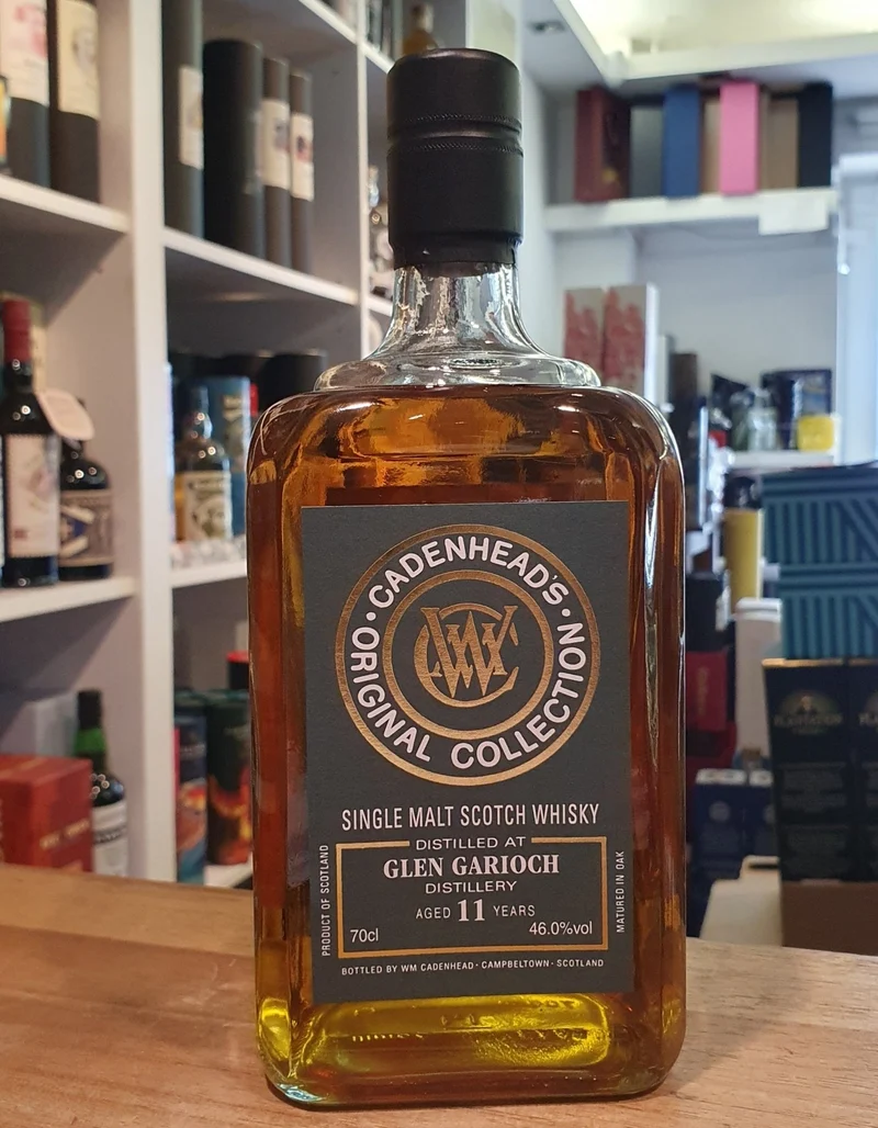 Glen Garioch 2013 Bourbon & Fino cask 11 y Cadenhead's 0,7l 46 %vol. 2025 Whisky