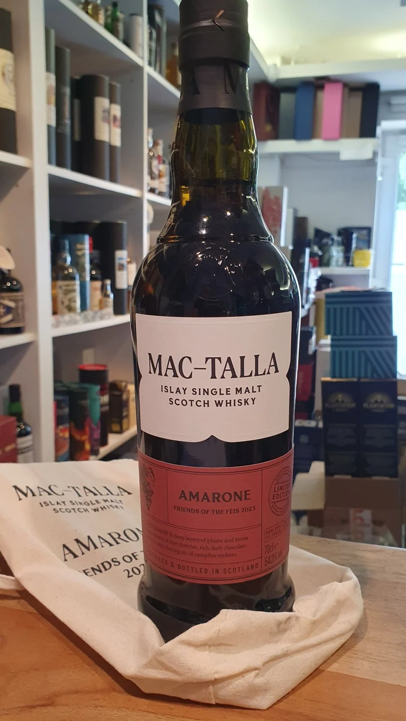 Mac-Talla feis ile 2025 Amarone wine cask limited edition Whisky 0,7l 54,3% vol. Morrison