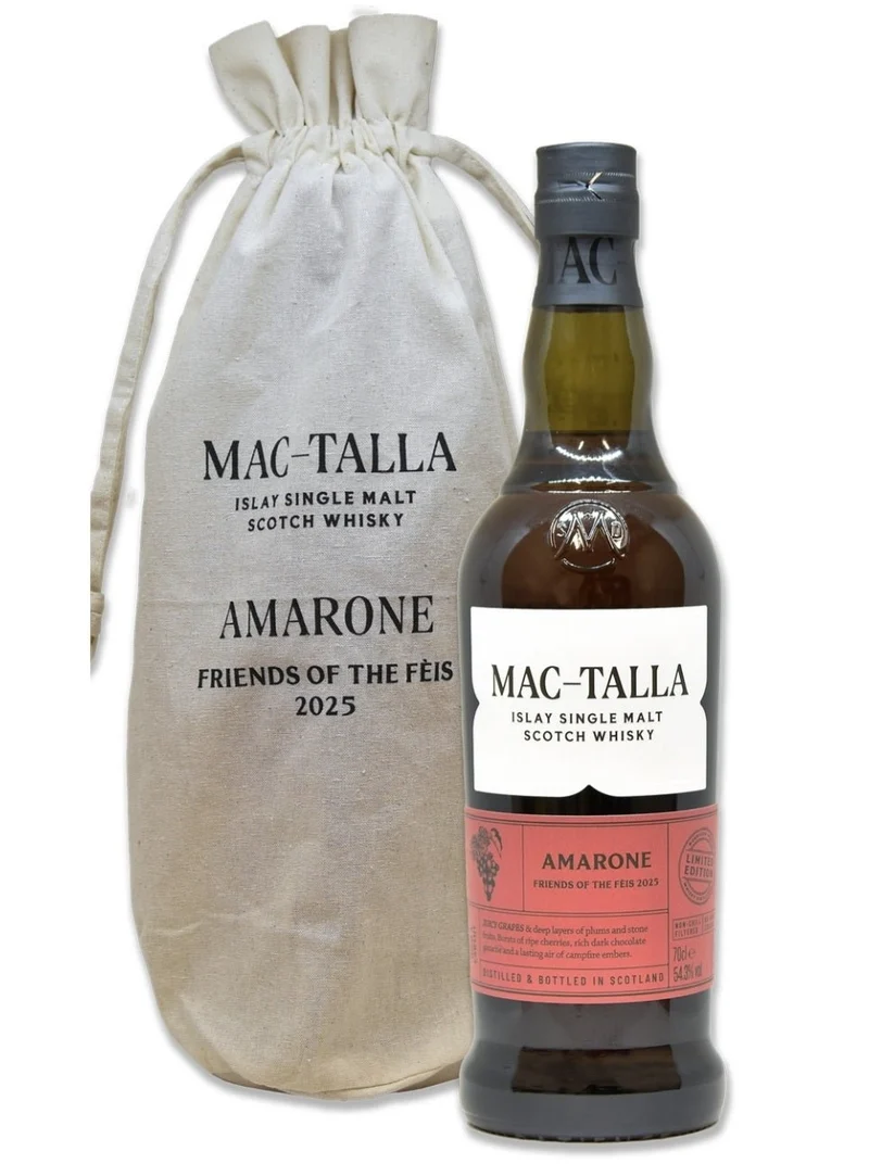 Mac-Talla feis ile 2025 Amarone wine cask limited edition Whisky 0,7l 54,3% vol. Morrison