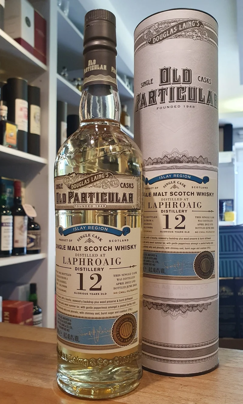 Laphroaig single cask 2012 2024 12 Y Old Particular 48,4% vol. 0,7l Whisky Douglas Laing #dl19086