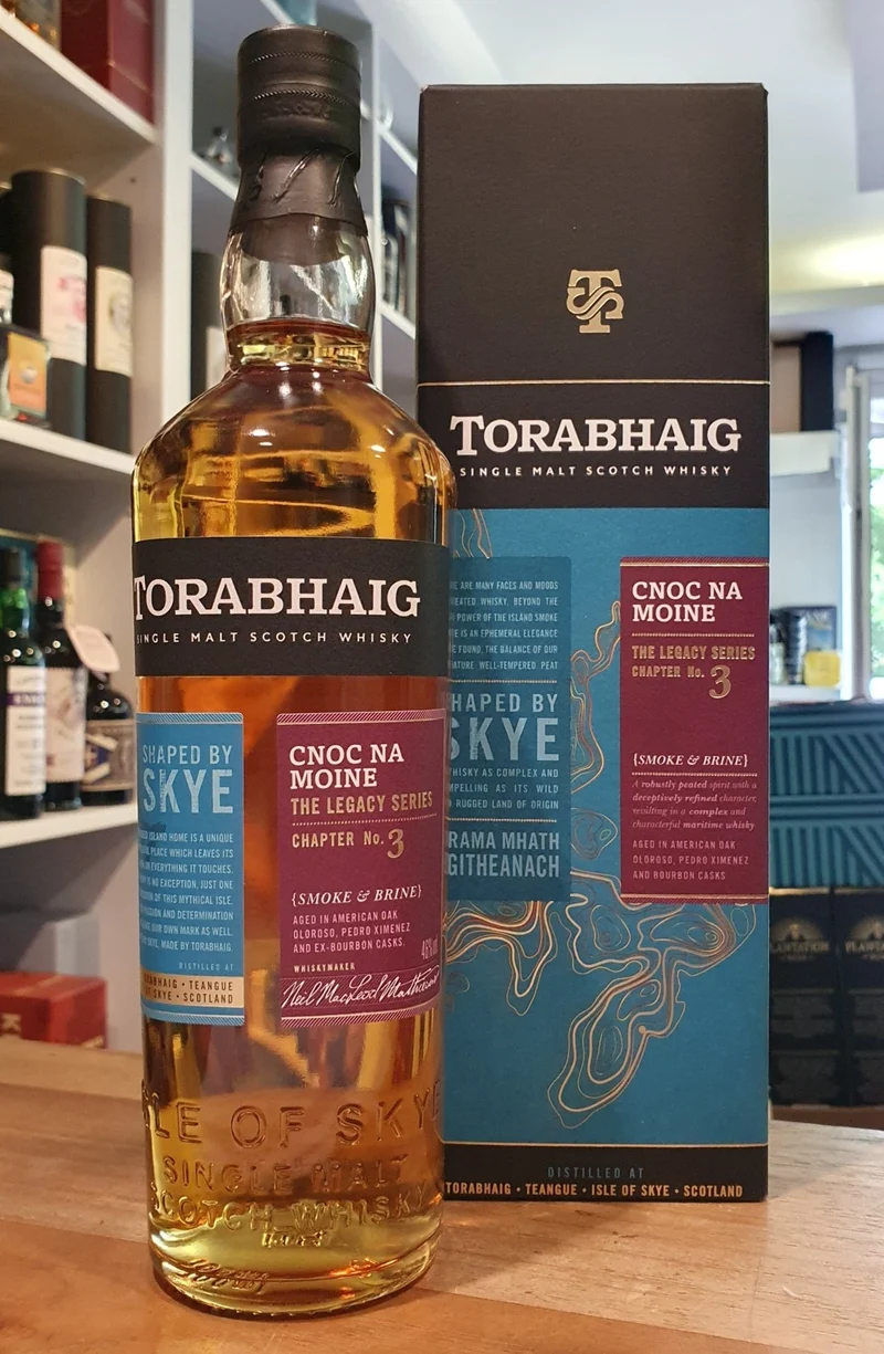 Torabhaig Cnoc na Moine the legacy series 0,7l 46% vol. mit GP Whisky skye single malt