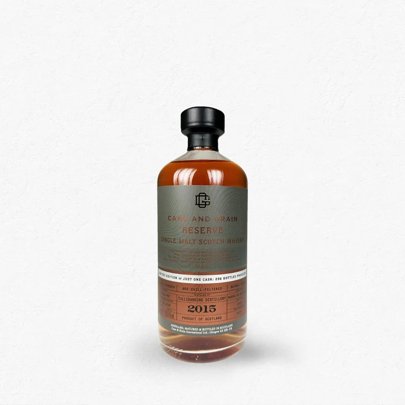Cane & Grain Tullibardine 2015 8YO Single Cask Single Malt Scotch Whisky 59,6% 0,7L
