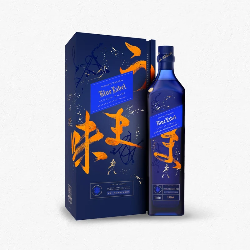 Johnnie Walker Blue Label Elusive Umami Blended Scotch Whisky 43% 0,7L