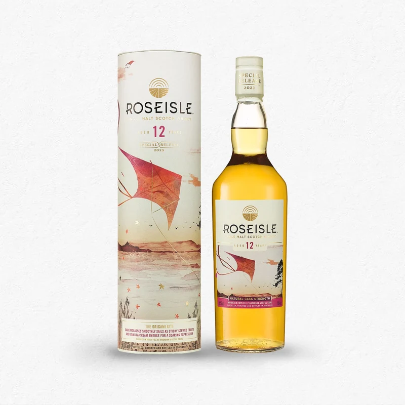 Roseisle 12YO The Origami Kite Special Release 2023 Whisky 56,5% 0,7L