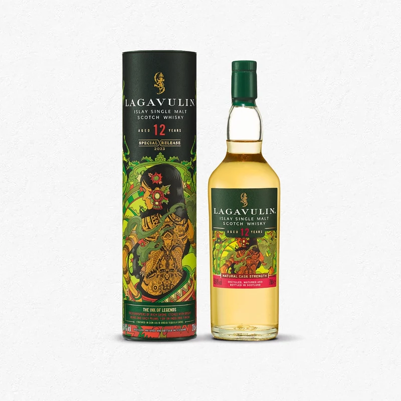 Lagavulin 12YO The Ink of Legends Special Release 2023 Whisky 56,4% 0,7L