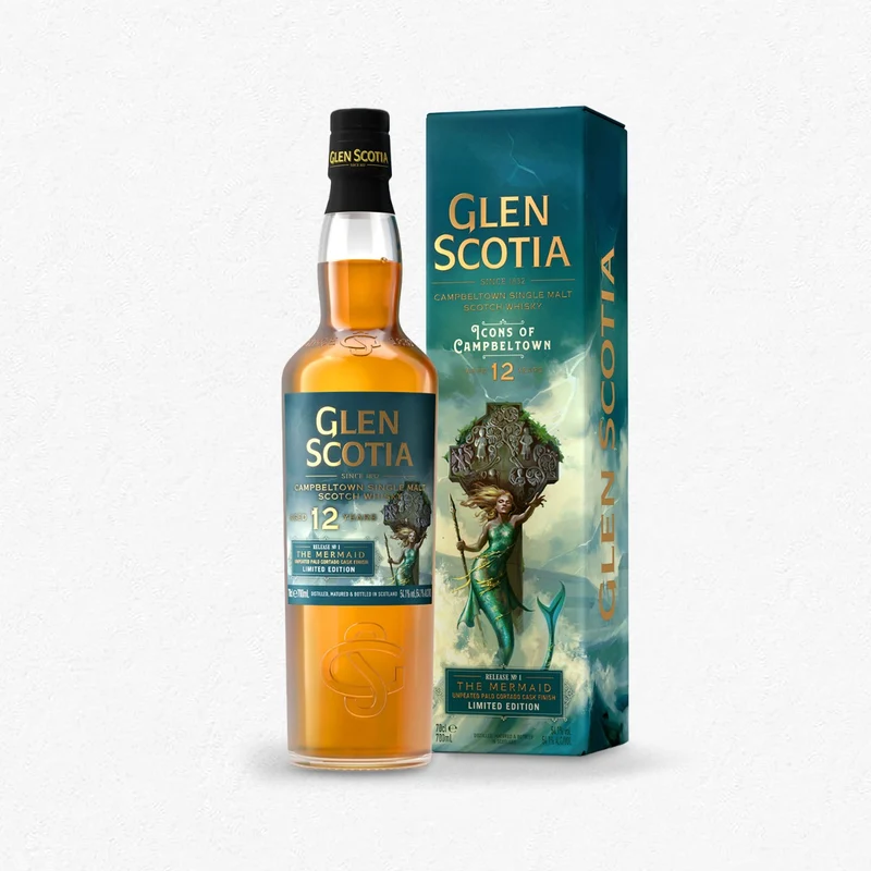 Glen Scotia 12YO The Mermaid 2023 Icons of Campbeltown Release No.1/5 54,1% 0,7L
