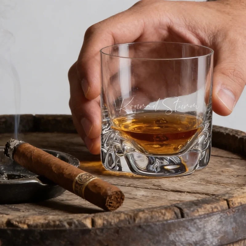 Individuell graviertes Whiskyglas mit deinem Wunschnamen