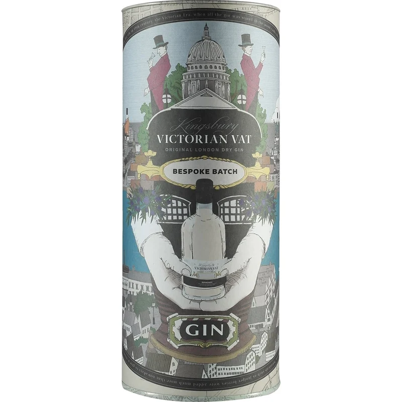 Kingsbury Caskaged Gin Bespoked Batch Macallan Sherry Cask finish