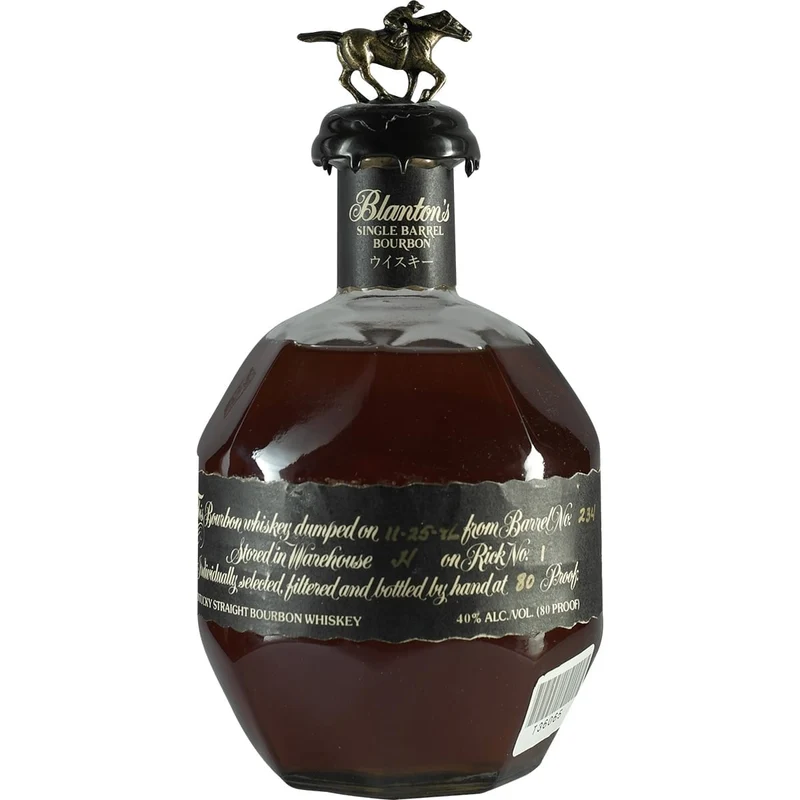 Blanton´s Single Barrel Black Japan only dumped 1996