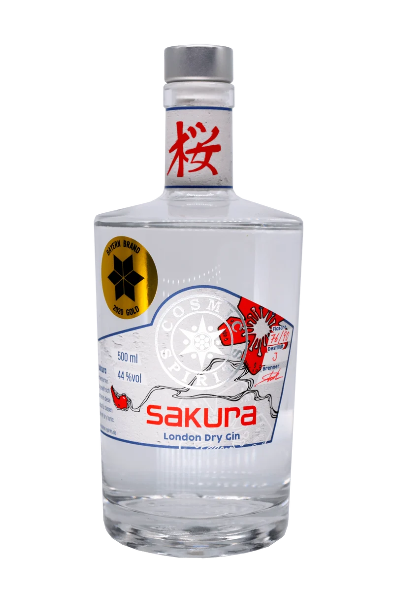 Cosmic Spirits Sakura London Dry Gin