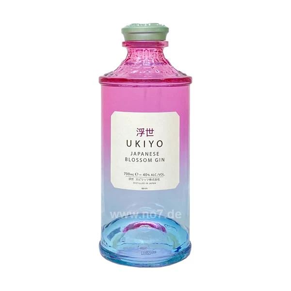 Ukiyo Japanese Blossom Gin 0,7l