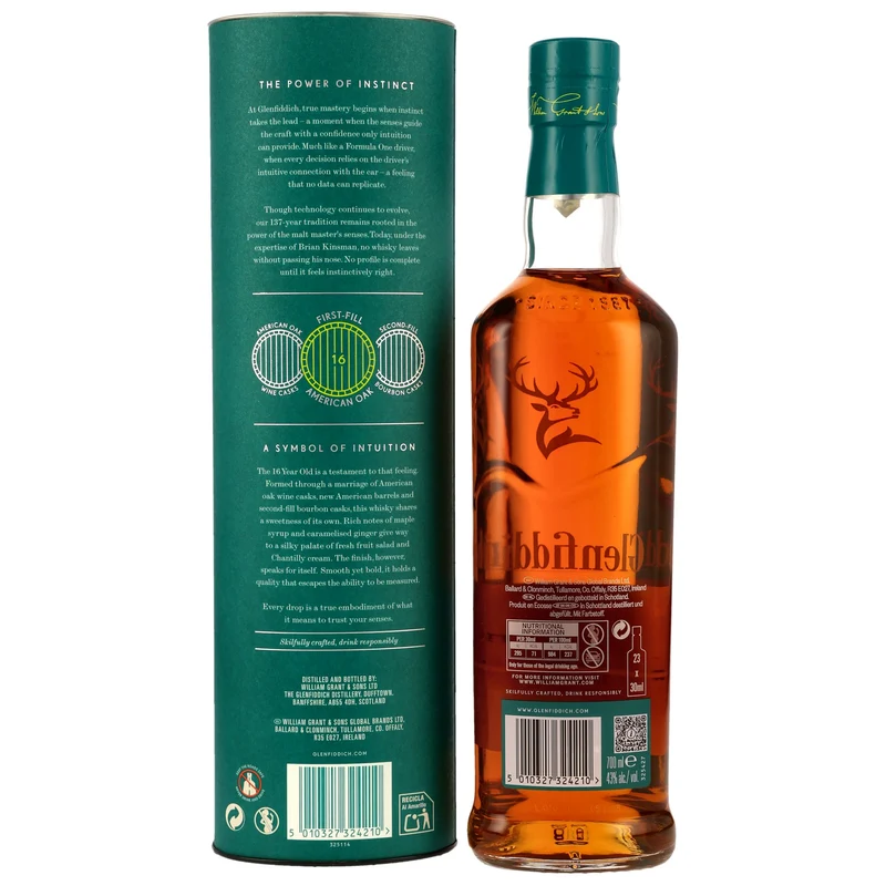 GLENFIDDICH - 16 Jahre Aston Martin F1 Edition - 43% Vol.