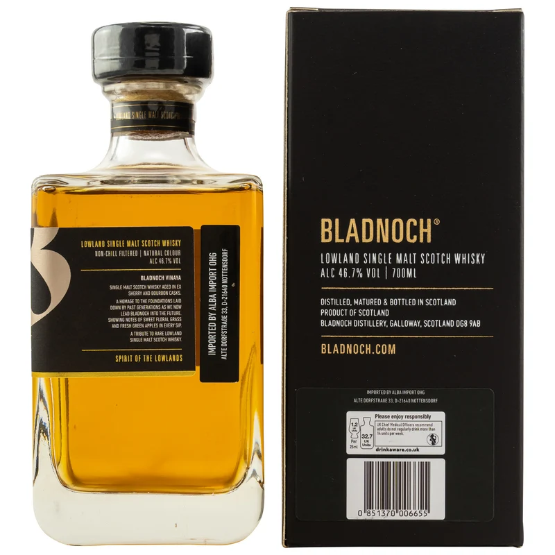 BLADNOCH - Vinaya - 46,7% Vol.