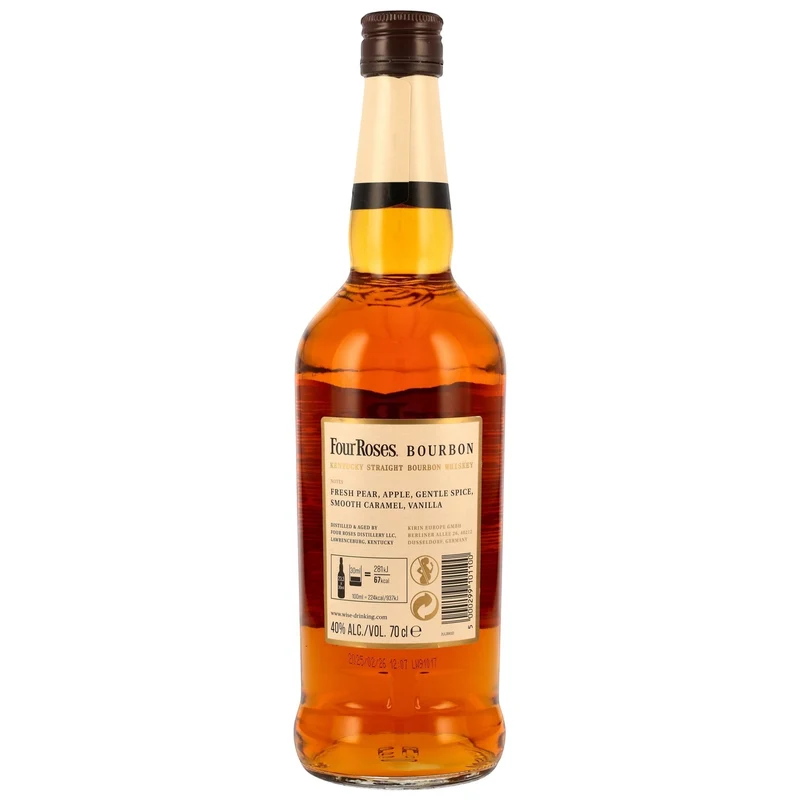 FOUR ROSES - Bourbon neue Ausstattung - 40% Vol.