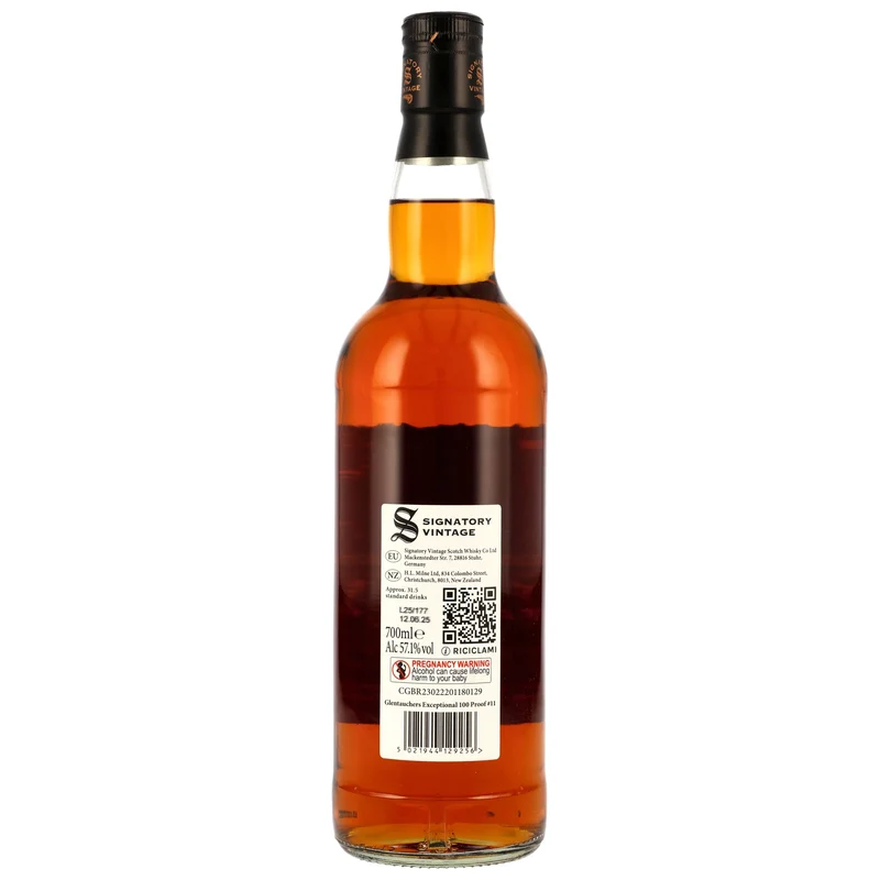 GLENTAUCHERS - 2009/2025 16 Jahre - 1st Fill Oloroso Casks Signatory 100 PROOF Exceptional Cask Edition #11 - 57,1% Vol.