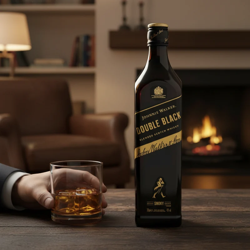 JOHNNIE WALKER - Double Black Label Smoky ohne GP - 40% Vol.