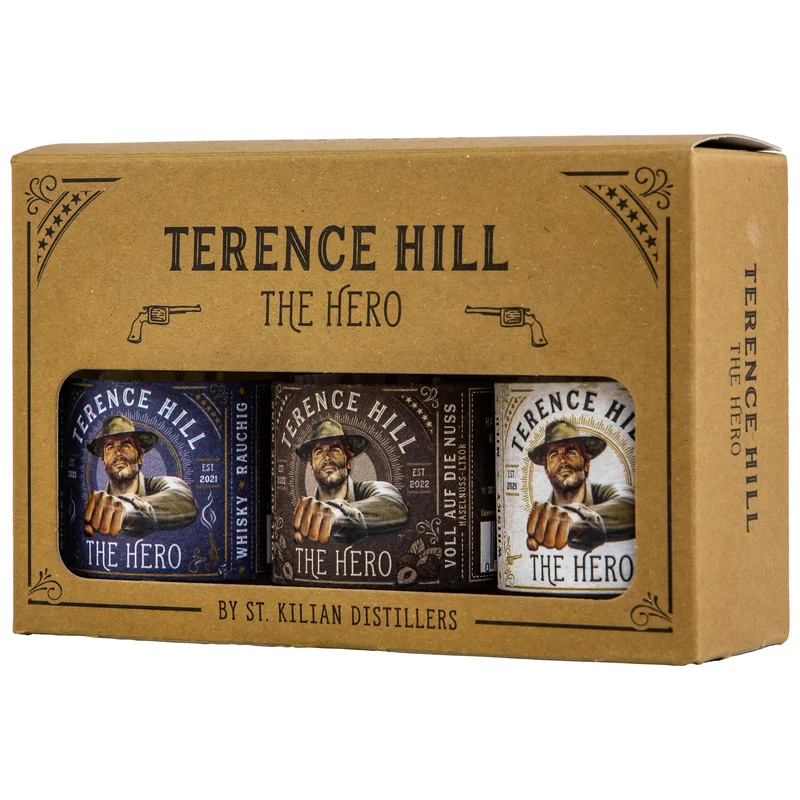 TERENCE HILL - The Hero Tasting Box - 38,66% Vol.