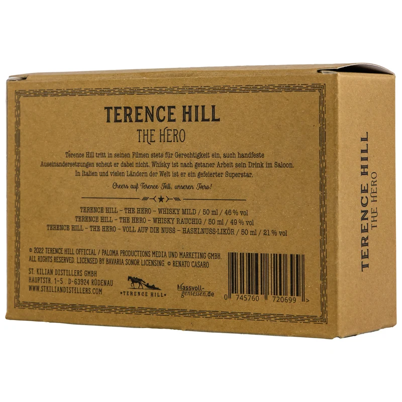 TERENCE HILL - The Hero Tasting Box - 38,66% Vol.