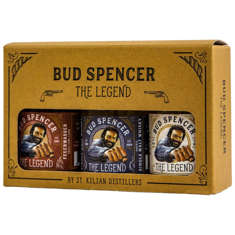 BUD SPENCER - The Legend Tasting Box - 42,67% Vol.