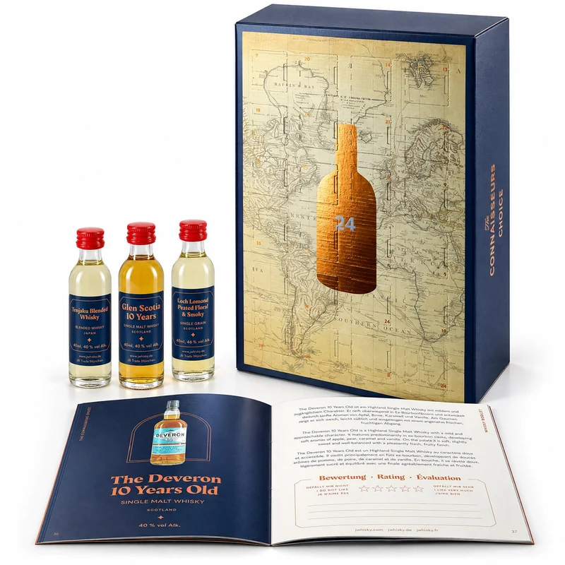 Whisky Adventskalender International – 24 × 40ml