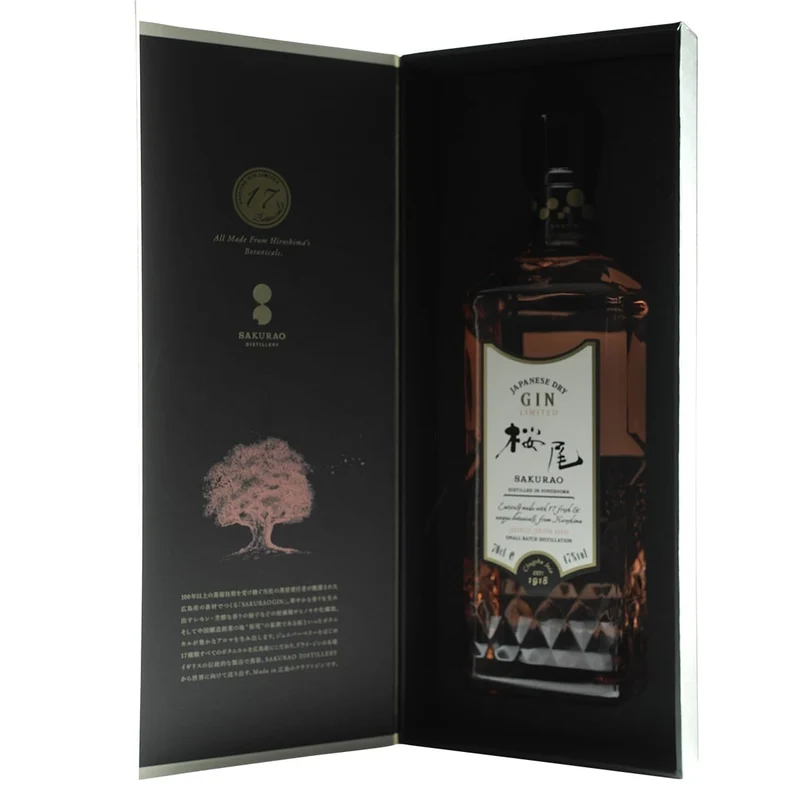 Sakurao Gin Limited Edition 17 Botanicals