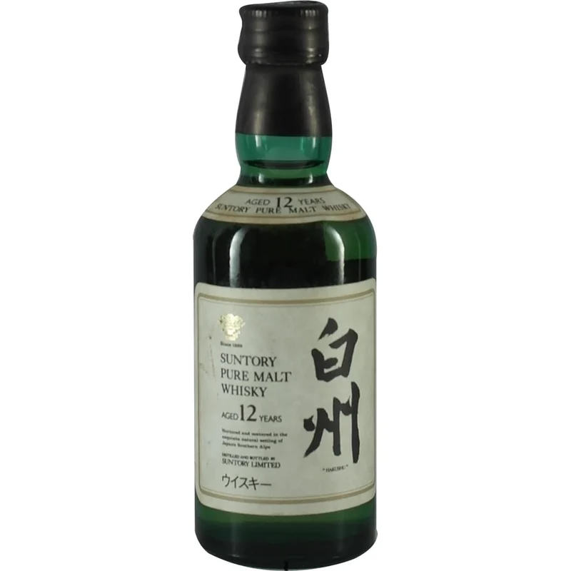 Suntory Hakushu 12 Years Pure Malt Alte Ausgabe 50ml
