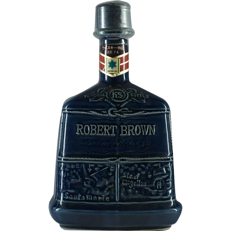 Kirin Robert Brown Portopia 81 Keramik Dekanter Blau
