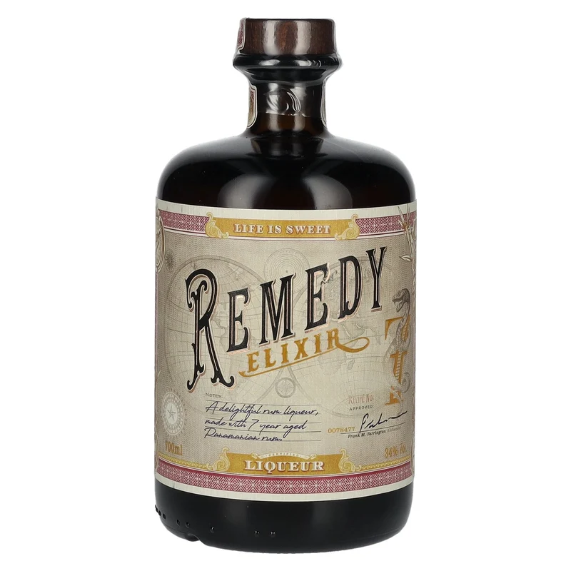 Remedy Elixir Rum Liqueur 34% Vol. 0,7l