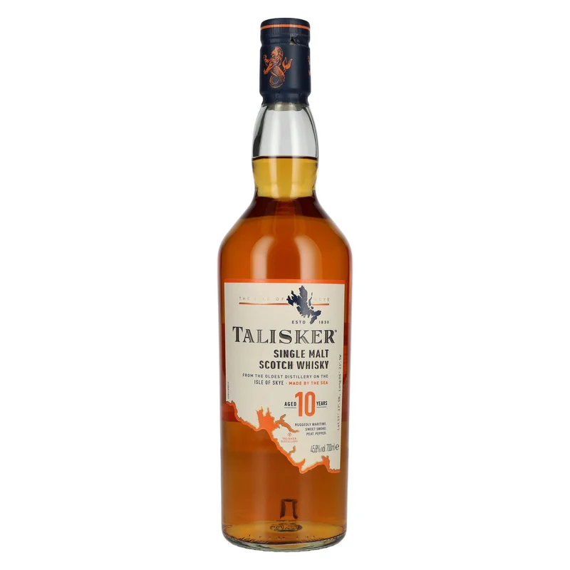 Talisker 10 Years Old Single Malt Whisky 45,8% Vol. 0,7l