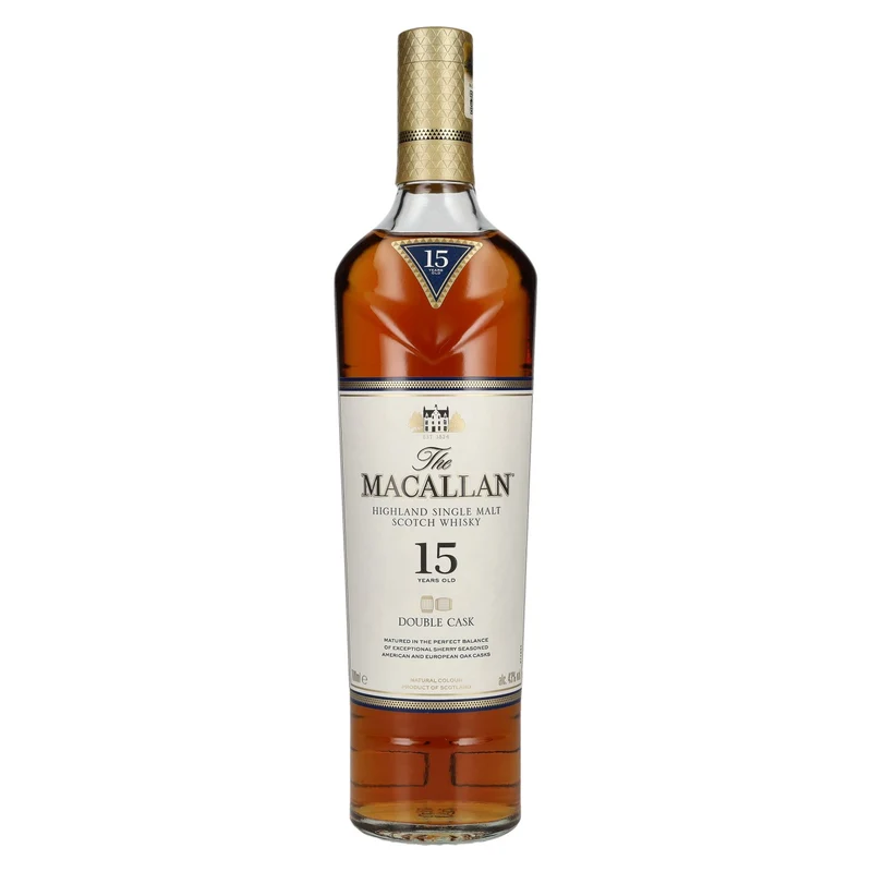 The Macallan 15 Years Old DOUBLE CASK 43% Vol. 0,7l
