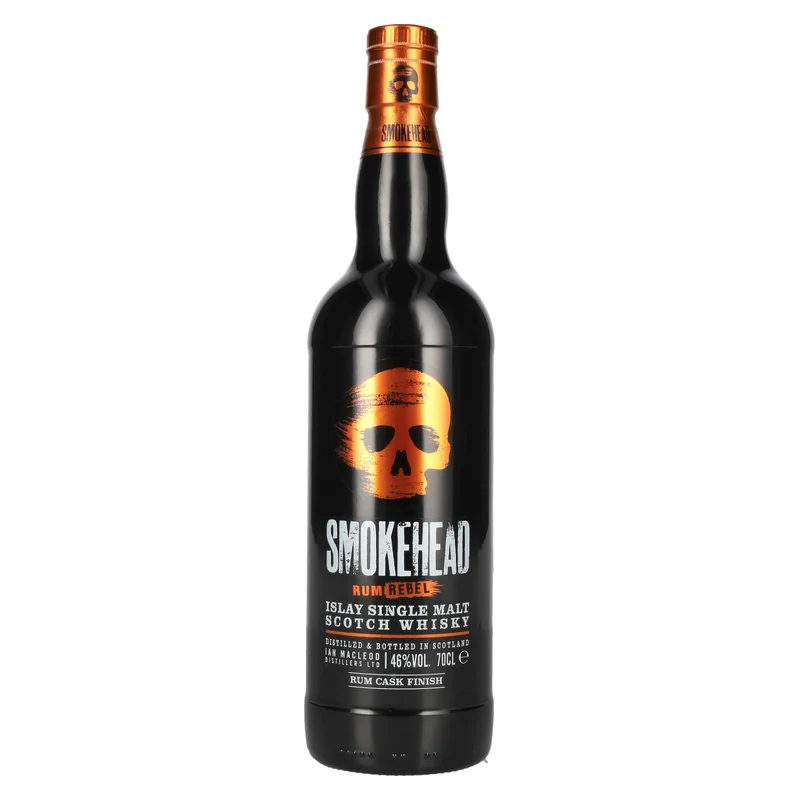 Smokehead RUM REBEL Islay Single Malt Scotch Whisky 46% Vol. 0,7l