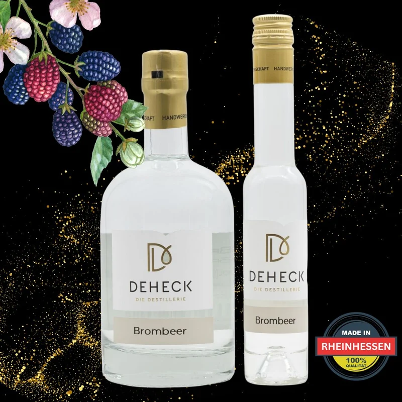gratis Brombeer Spirituose | Brombeer Schnaps mit fein fruchtig-citraler Note | 35%