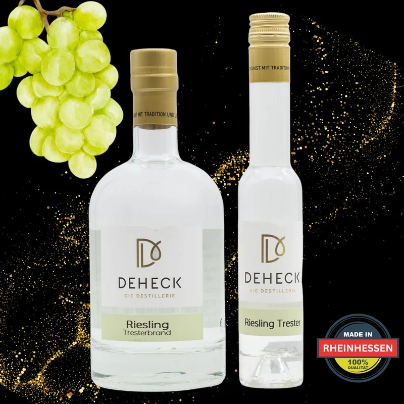 Riesling Tresterbrand | Rheinhessen Riesling Schnaps | 40%