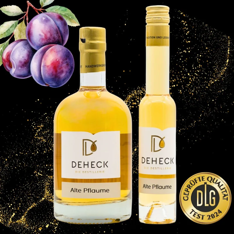 Alte Pflaume Spirituose | Pflaumen Schnaps der vollreifen Frucht | 35%