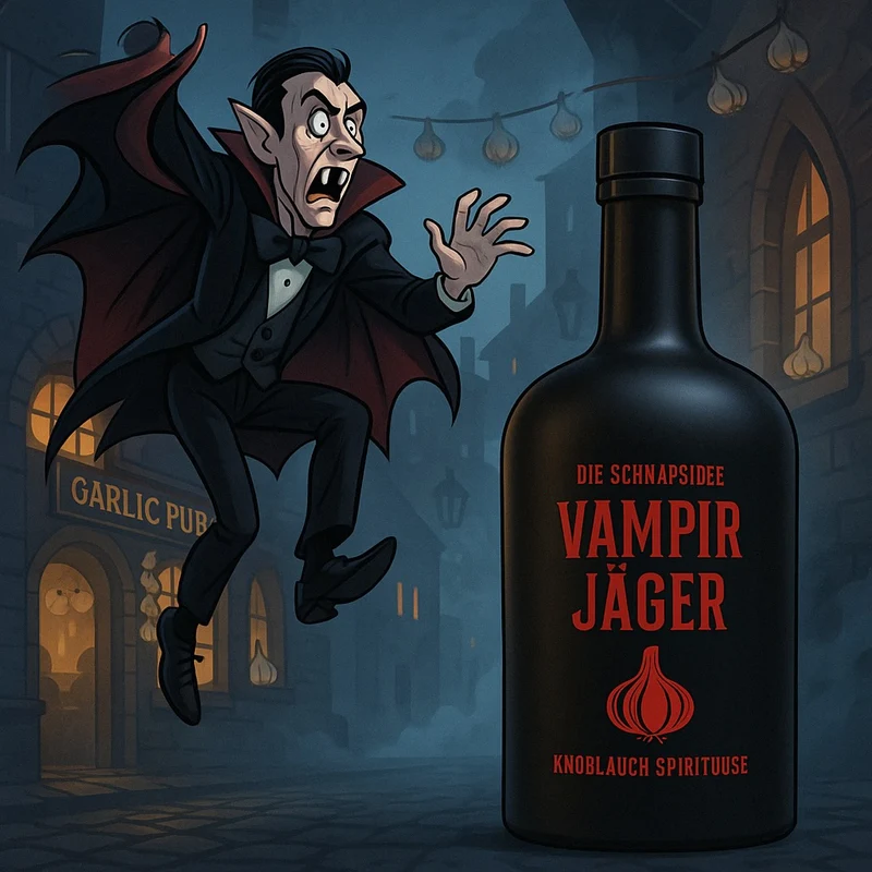 Knoblauch Schnaps | Vampirjäger Schnapsidee | 32%