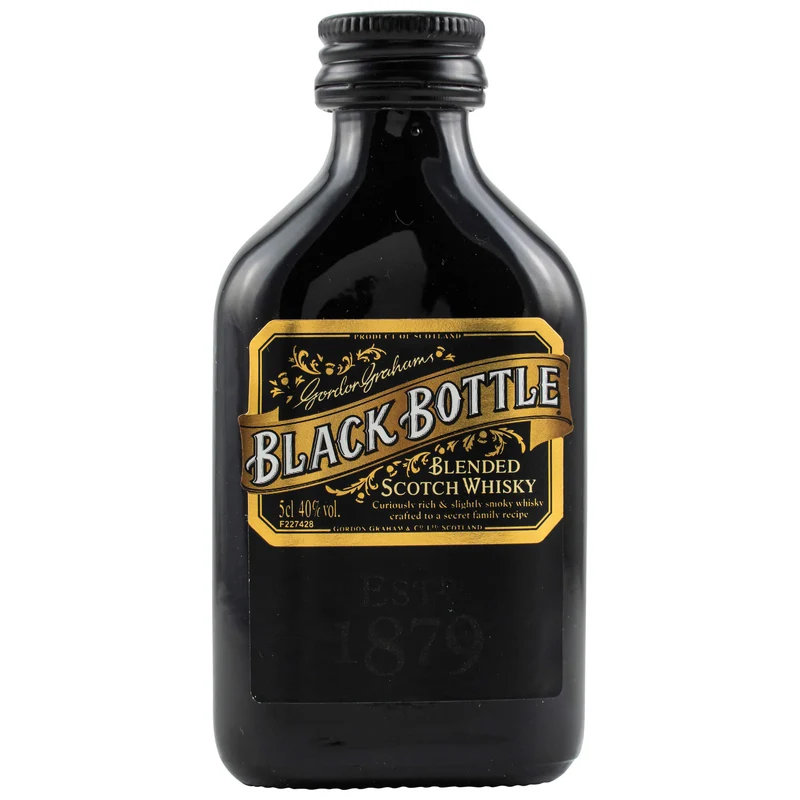 Black Bottle Miniatur