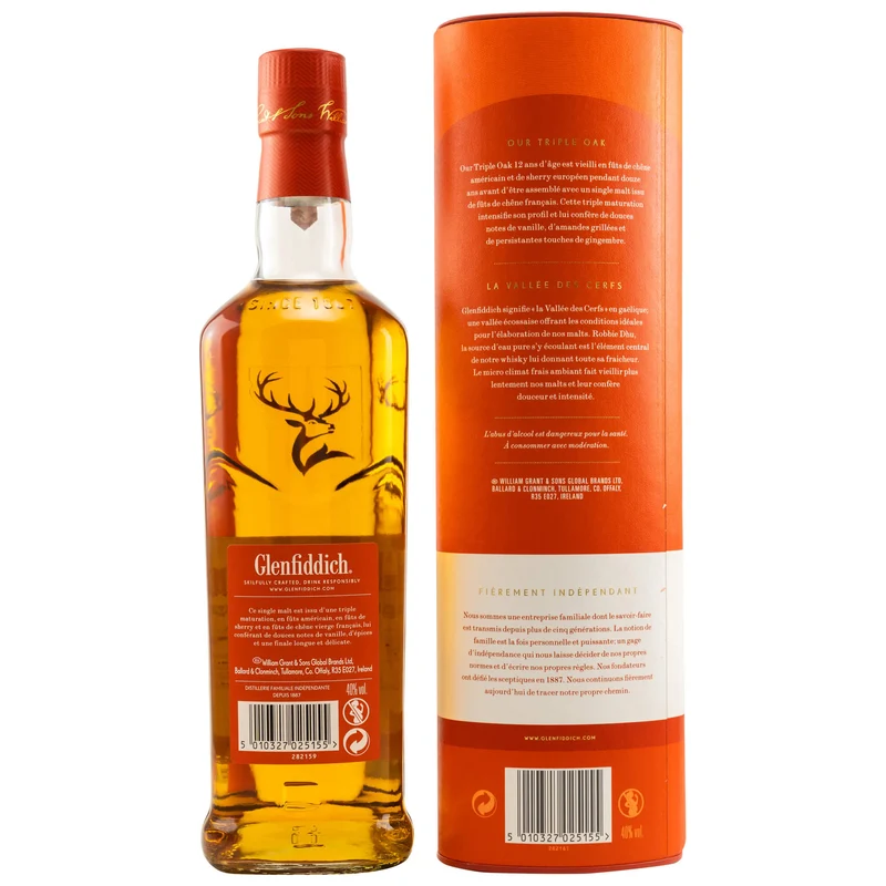 Glenfiddich 12 Jahre Triple Oak
