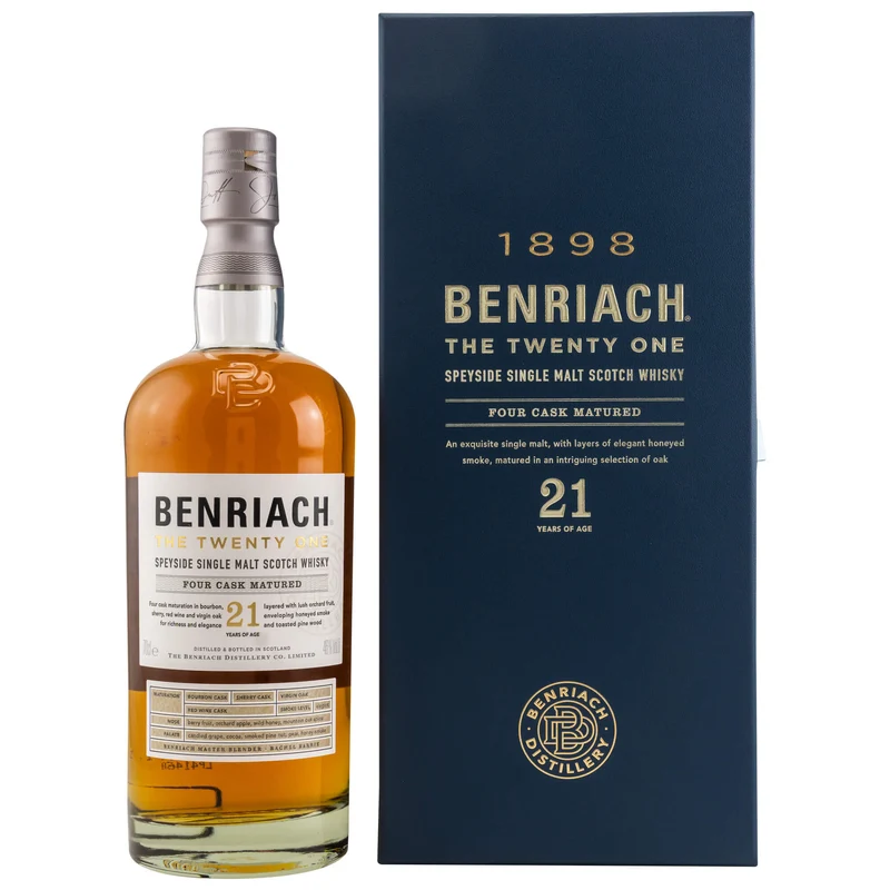 Benriach 21 Jahre The Twenty One Four Cask Matured