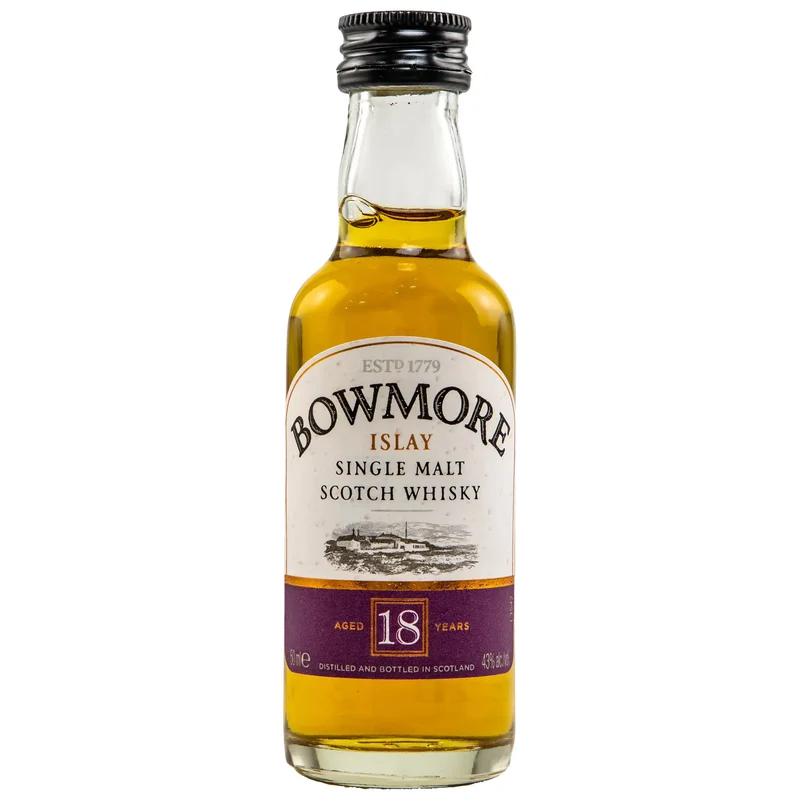 Bowmore 18 Jahre Miniatur