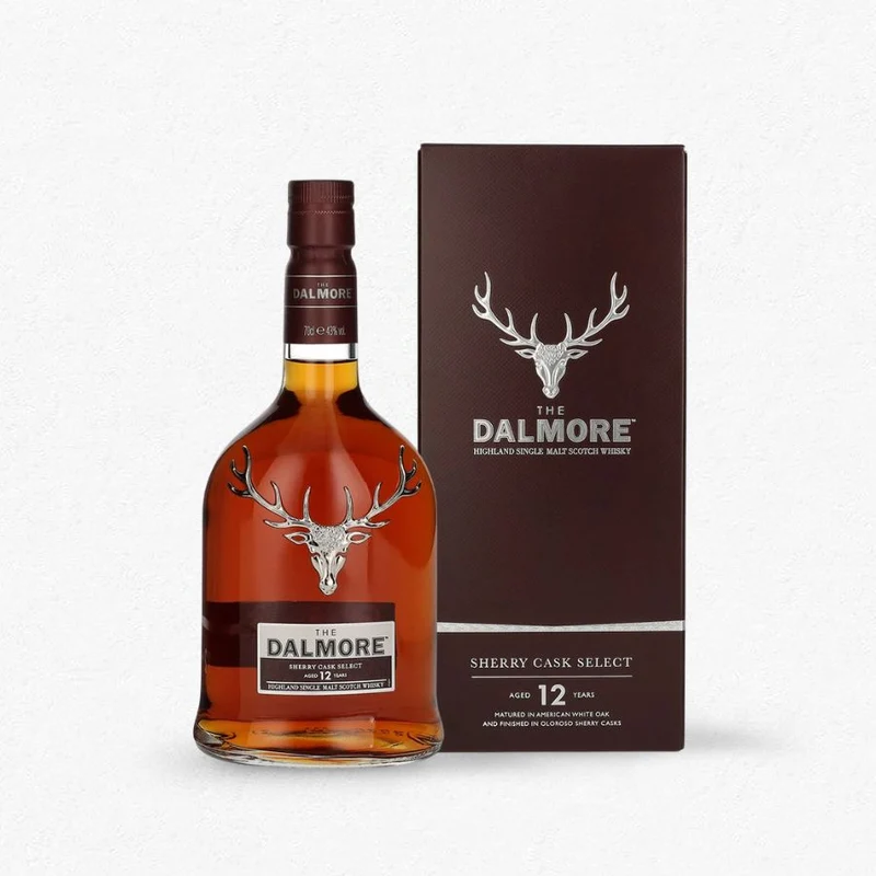 The Dalmore 12YO Sherry Cask Select Highland Single Malt Scotch Whisky 43% 0,7L