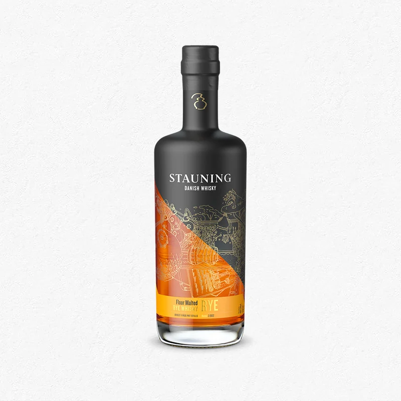 Stauning RYE Danish Floor Malted Rye Whisky 48% 0,7L