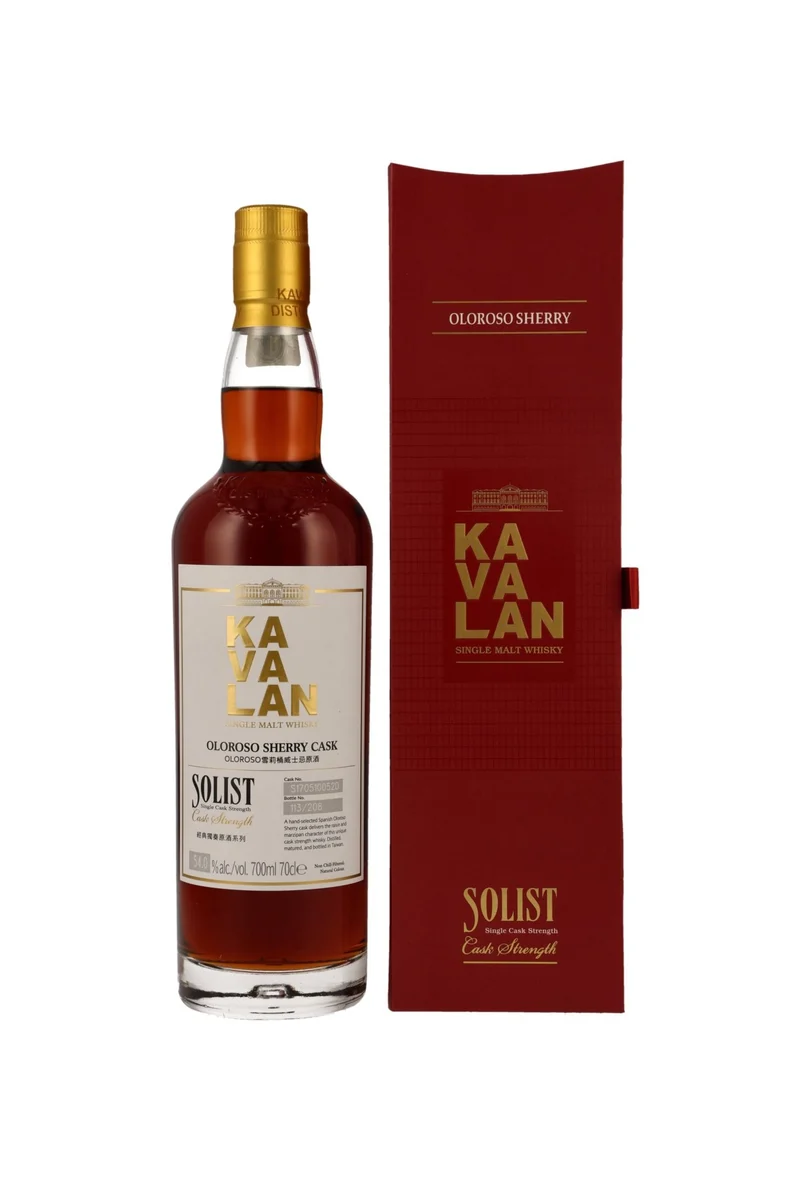 KAVALAN Solist Oloroso Sherry Cask Cask Strength 54% vol. 700ml